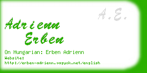 adrienn erben business card